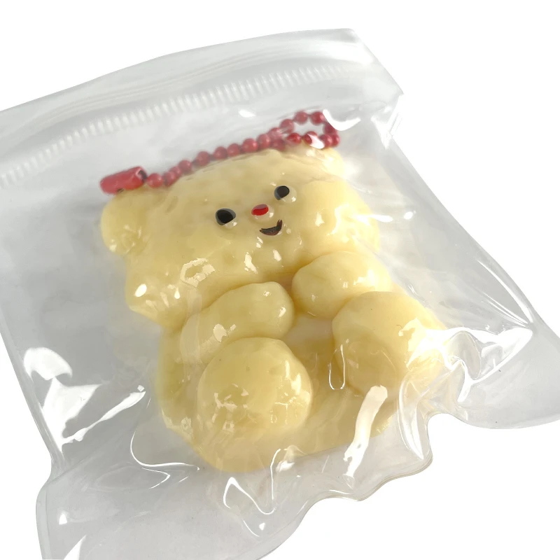 Сквіш-антистрес Pinch Family – Yellow. Фото 2 з 2