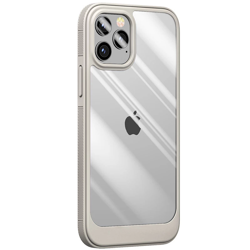 

Силіконовий чохол з щільним обідком на Apple iPhone 11 Pro Max (6.5") (White)