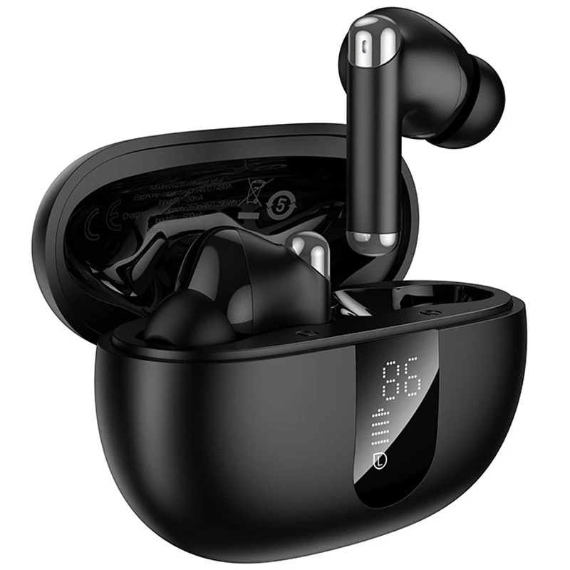 Беспроводные TWS наушники Hoco EQ26 Nice ANC+ENC – Black. Фото 1 из 3