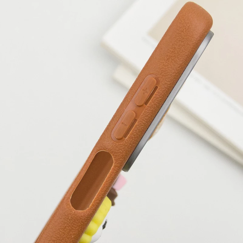 Чохол Labubu Toys для Xiaomi Redmi Note 12 4G – Labubu / Brown. Фото 6 з 7