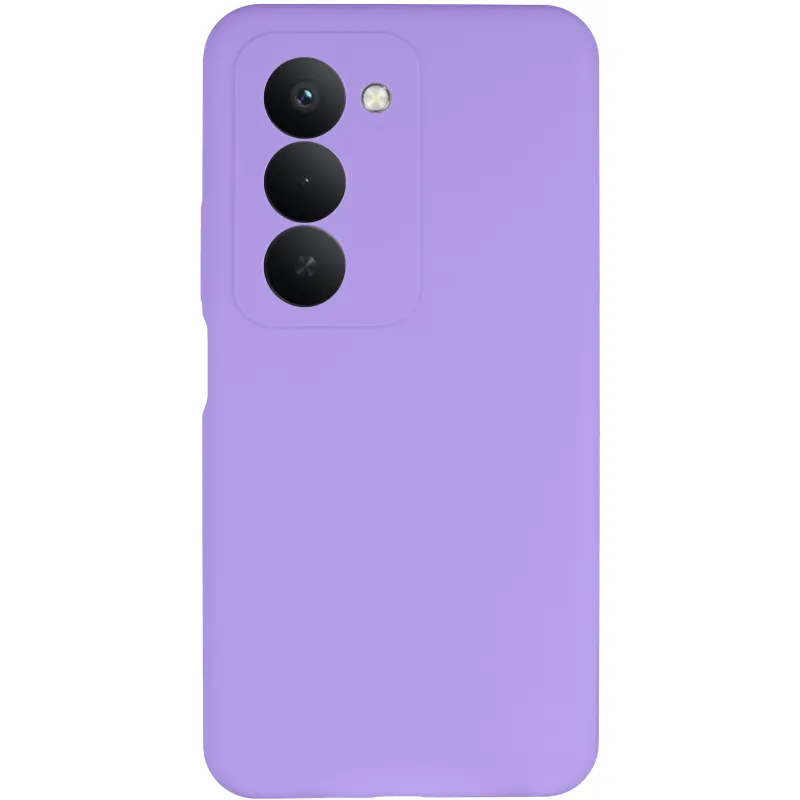 Чехол Silicone Case Lakshmi Premium з закритою камерою на Xiaomi Redmi 15 (EU) – Сиреневый / Dasheen. Фото 3 из 9