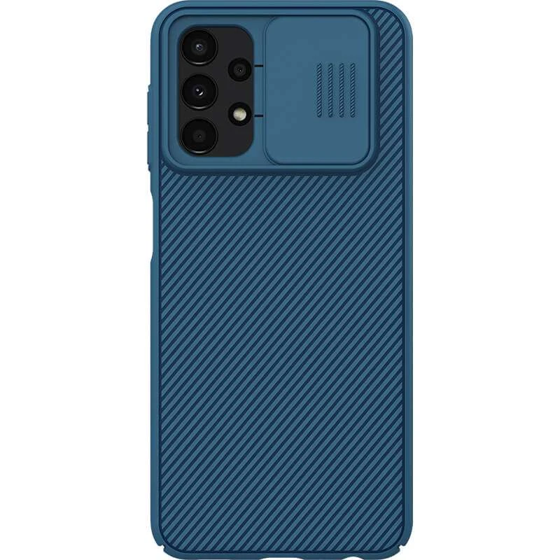 

Карбована накладка Nillkin зі шторкою для камери на Samsung Galaxy A13 4G (Синій / Blue)