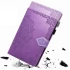 Кожаный чехол Art Case с визитницей для Samsung Galaxy Tab S7+ – Сиреневый. Фото 3 из 7
