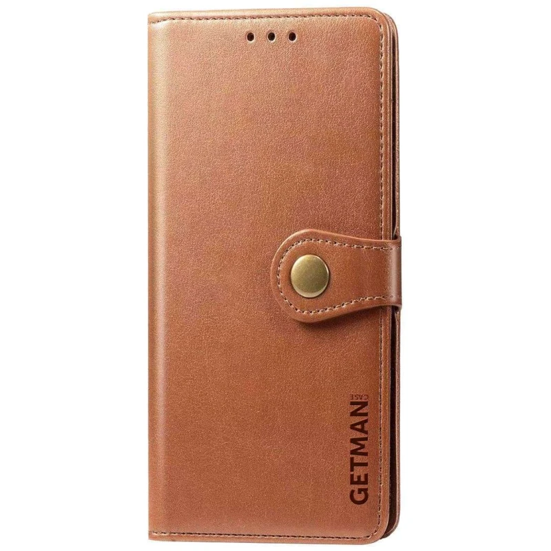 Чохол-книжка GETMAN Gallant  на Xiaomi Redmi 5 Plus / Redmi Note 5 (Single Camera) – Коричневий. Фото 1 з 4
