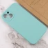 Чехол с защитой камеры Silicone Case для Apple iPhone 15 (6.1") – Бирюзовый / Marine Green. Фото 3 из 3