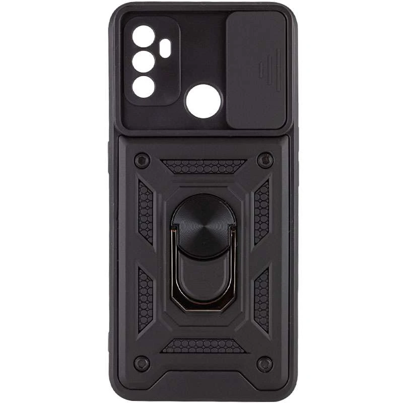 Протиударний чохол Serge Ring з захистом камери на Oppo A53 / A32 / A33 – Чорний. Фото 2 з 5