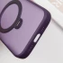 Кольоровий TPU+PC з металевими кнопками, кільцем та MagSafe на Apple iPhone 15 Pro (6.1") – Purple. Фото 10 з 11