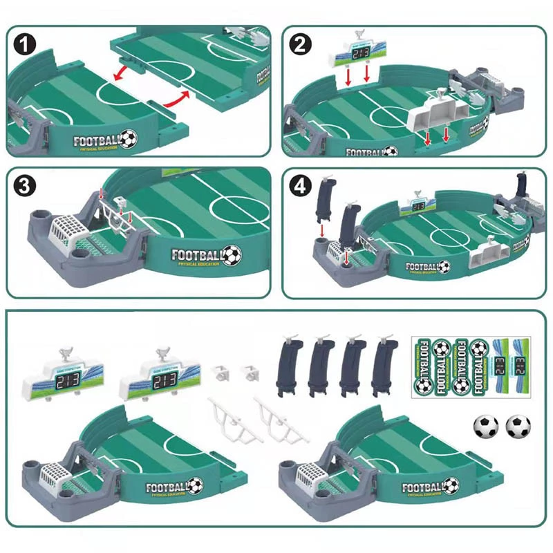 Настільний футбол Ummi 2021-1 Fun Sports Competition (2 balls) – Green. Фото 7 з 8