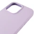 Чехол Silicone Case (AA) Logo with MagSafe для Apple iPhone 12 Pro Max (6.7") – Сиреневый / Lilac. Фото 5 из 7