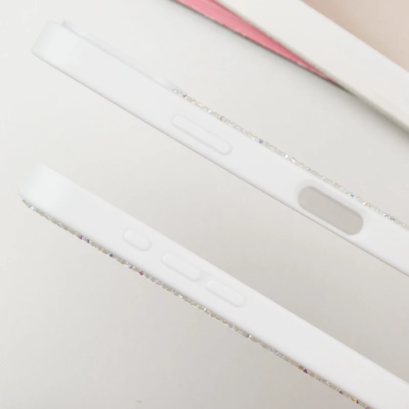 TPU чохол Bling World with MagSafe для Apple iPhone 16 – White. Фото 2 з 2