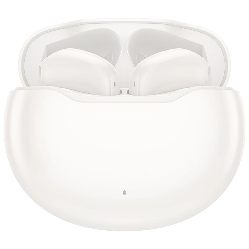 Бездротові TWS навушники Hoco EW61 June – Milky White. Фото 3 з 4