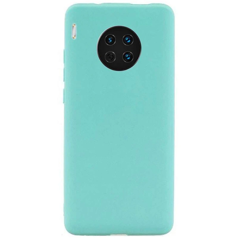 

Кольоровий силіконовий чохол на Huawei Mate 30 (Бірюзовий)