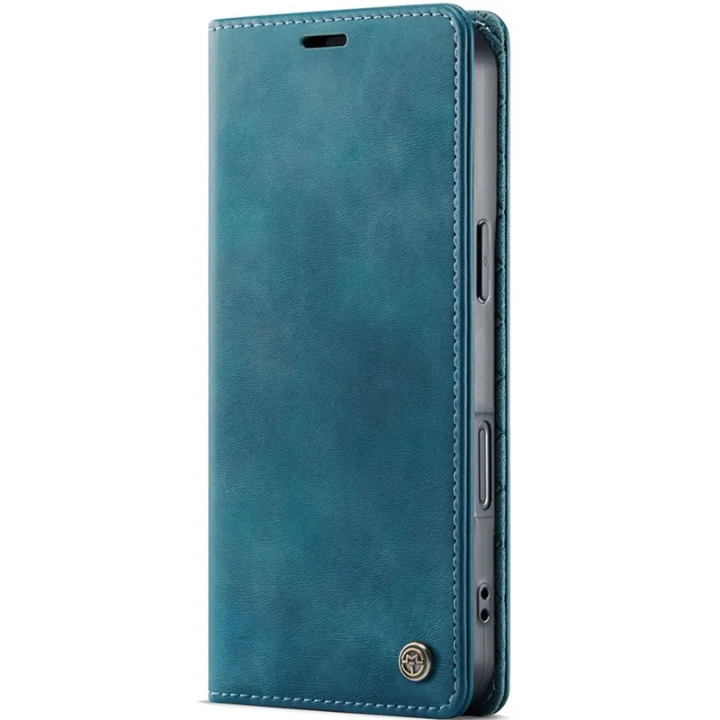 Шкіряний чохол-книжка CaseMe Velvet Matte для Apple iPhone 18 Pro – Green. Фото 1 з 5