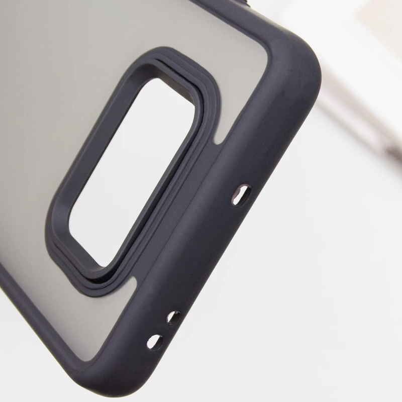 Чохол TPU+PC Lyon Frosted на Xiaomi Poco X3 NFC / Poco X3 Pro – Black. Фото 12 з 12