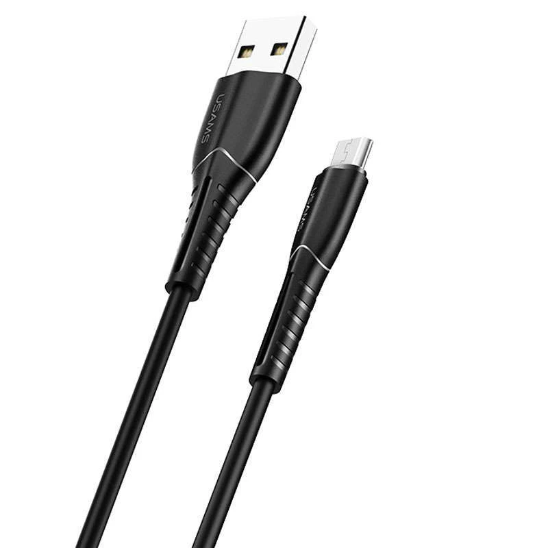 

Дата кабель Usams US-SJ365 U35 USB to MicroUSB (1m) (Black)