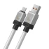 Дата кабель Baseus CoolPlay Series USB to Type-C 100W (1m) (CAKW00060) – White. Фото 5 из 6