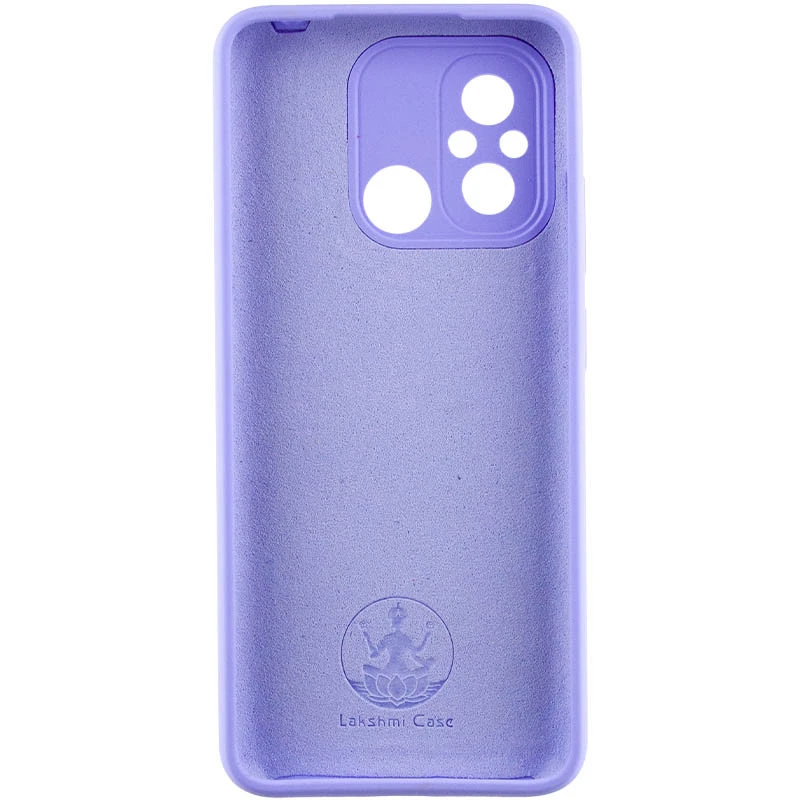 Чохол Silicone Case Lakshmi Premium із закритою камерою для Xiaomi Redmi 12C / Poco C55 – Бузковий / Dasheen. Фото 7 з 15