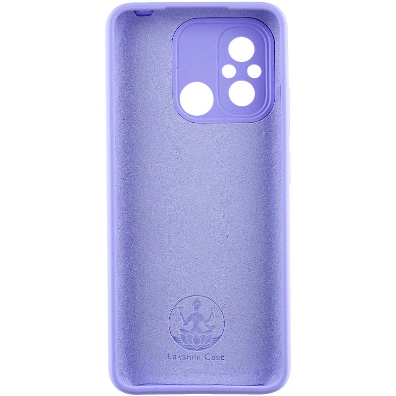 Чехол Silicone Case Lakshmi Premium з закритою камерою на Xiaomi Redmi 12C / Poco C55 – Сиреневый / Dasheen. Фото 7 из 15