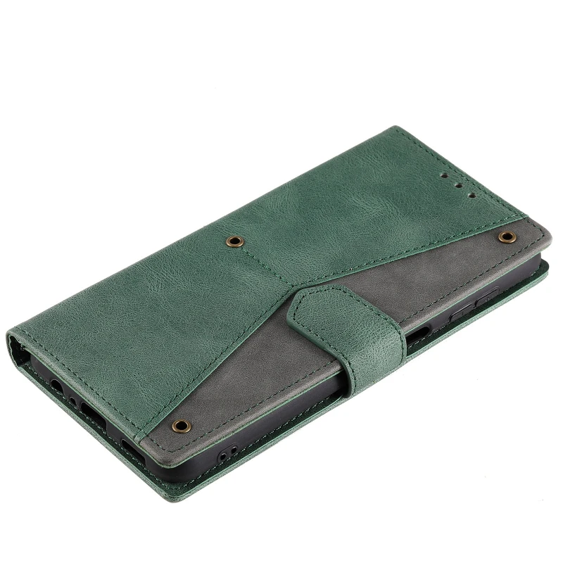 Шкіряний чохол-книжка Maverick Cover для Samsung Galaxy A56 5G – Green. Фото 5 з 5