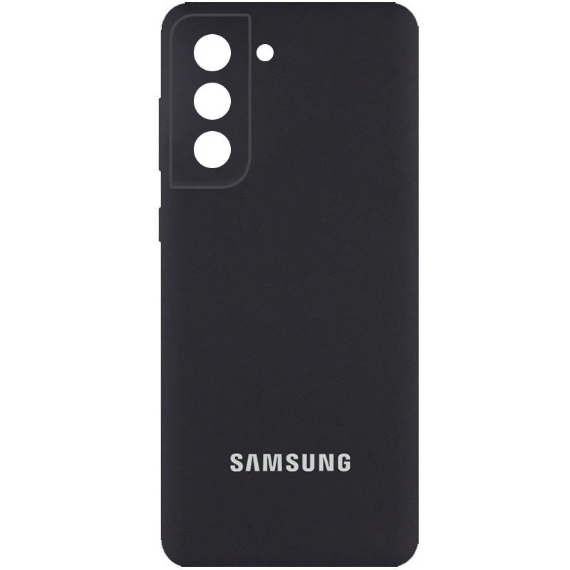 

Чохол Silicone Case з закритим низом та захистом камери на Samsung Galaxy S22 (Чорний / Black)