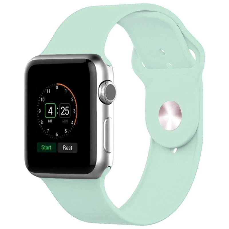 

Силіконовий ремінець для Apple watch 42mm / 44mm (Бірюзовий / Turquoise)