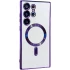 Хромовий TPU чохол з MagSafe на Samsung Galaxy S23 Ultra – Purple. Фото 4 з 6