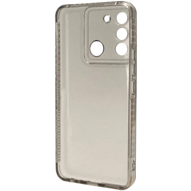 Силиконовый чехол с узором на TECNO Pop 5 LTE – Серый. Фото 6 из 10