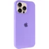 Чохол Silicone Case з закритим низом на Apple iPhone 13 Pro (6.1") – Бузковий / Dasheen. Фото 2 з 9