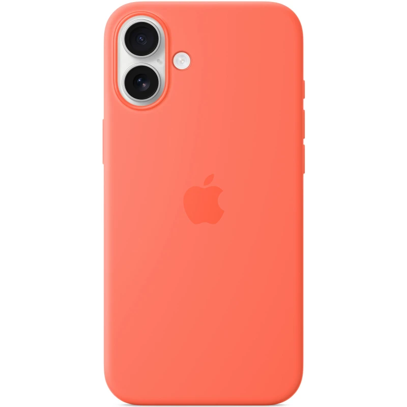 Силиконовый чехол ААА with Magsafe connection для Apple iPhone 16 Plus – Tangerine. Фото 4 из 4
