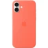 Силіконовий чохол ААА with Magsafe connection для Apple iPhone 16 – Tangerine. Фото 4 з 4