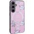 TPU+PC чехол Secret Garden with MagFit для Samsung Galaxy S23 FE – Pink. Фото 1 из 20