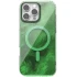 Силіконовий чохол Shiny Mountain (MagFit) для Apple iPhone 17 (6.3") – Green. Фото 1 з 8