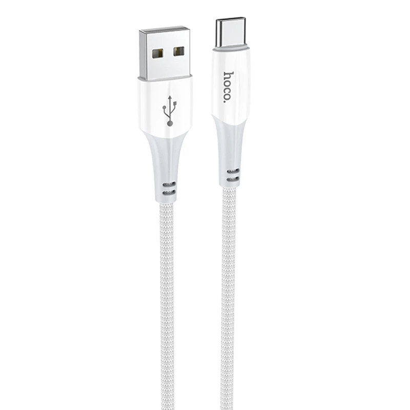 

Дата кабель Hoco X70 Ferry USB to Type-C (1m) (White)