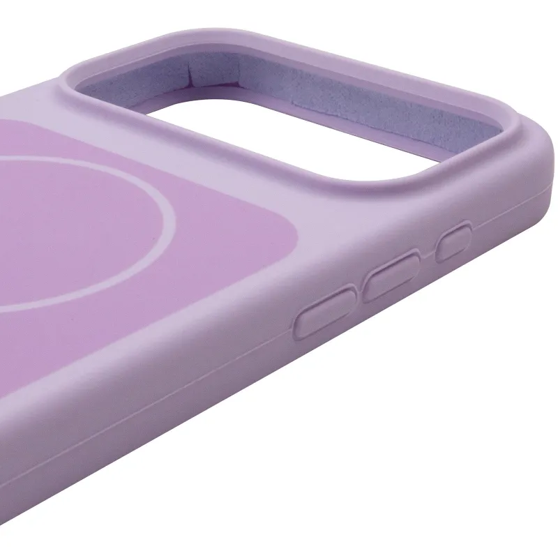Чохол Silk Duo Color (AA) NO LOGO with Magnetic Fit для Apple iPhone 18 Pro – Lilac. Фото 4 з 5
