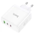 МЗП Hoco N30 Glory PD65W (2Type-C/1USB) – White. Фото 3 з 7