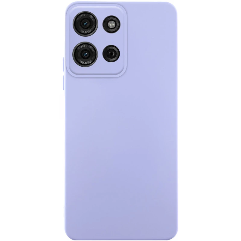 Чохол Silicone Case Lakshmi Plus з закритою камерою на Motorola Edge 60 Fusion – Бузковий / Dasheen. Фото 1 Чохол Silicone Case Lakshmi Plus з закритою камерою на Motorola Edge 60 Fusion – Бузковий / Dasheen. Фото 1 з 1