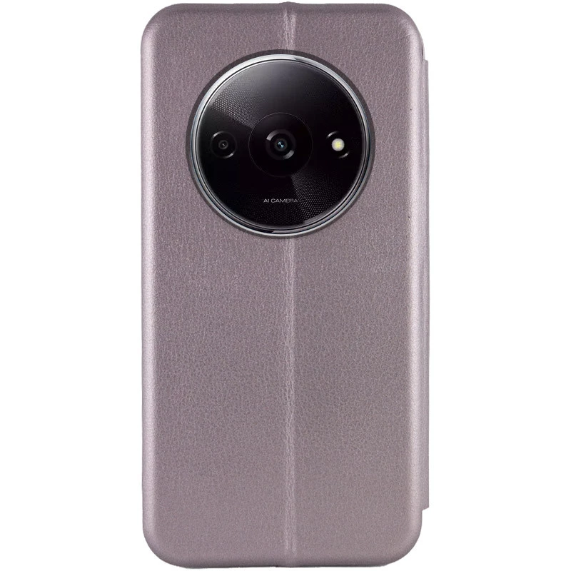 Чохол-книжка класичний на Xiaomi Redmi A3 – Сірий. Фото 4 з 4