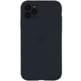 Чохол Silicone Case з захистом камери на Apple iPhone 13 Pro Max (6.7") — Сірий / Dark Gray