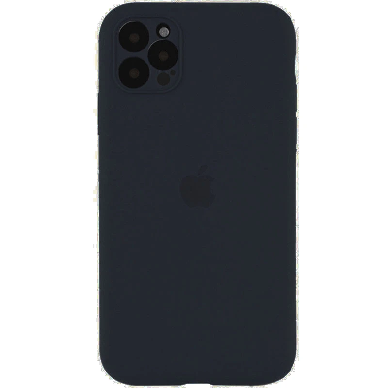Чохол Silicone Case з захистом камери на Apple iPhone 14 Pro Max (6.7") – Сірий / Dark Gray. Фото 2 з 8