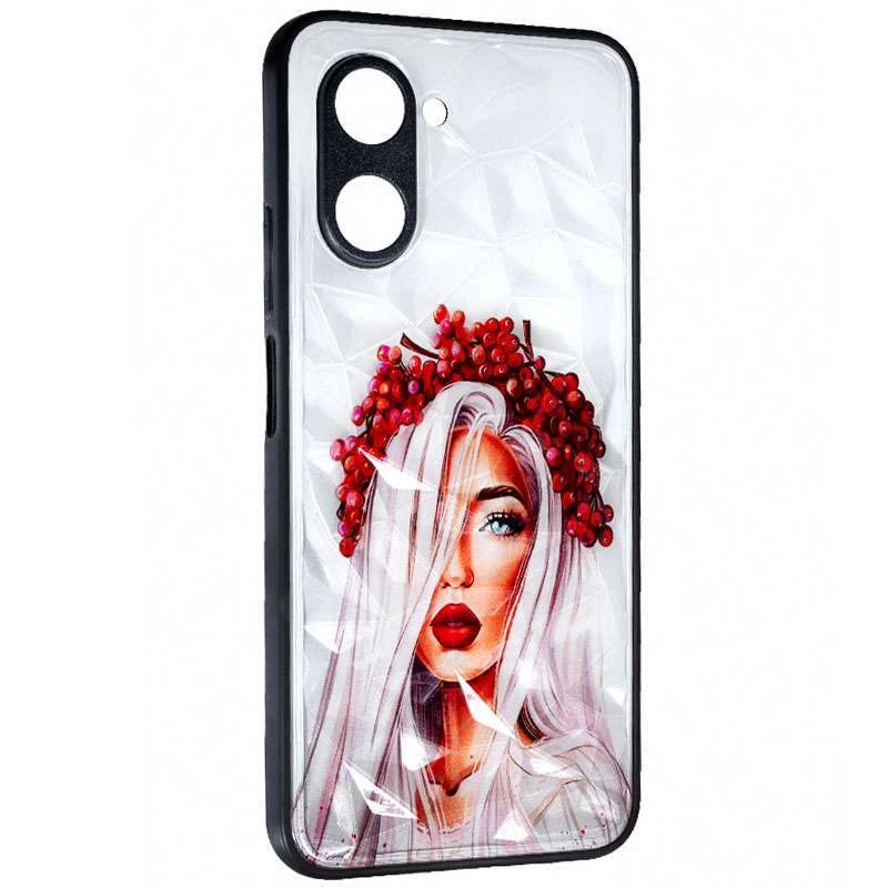 

Скляний чохол Prisma Ladies на Realme C33 (Ukrainian Girl)