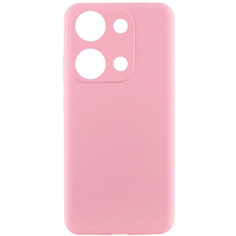 Чохол Silicone Case Lakshmi Premium із закритою камерою для Xiaomi Redmi Note 13 Pro 4G – Рожевий / Light pink. Фото 1 з 3