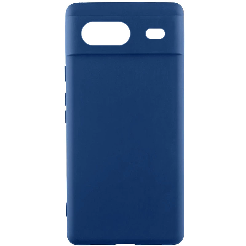 Чохол Silicone Case Lakshmi Plus з закритою камерою на Google Pixel 8a – Синій / Navy blue. Фото 1 з 1