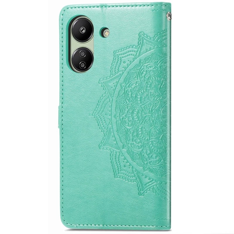 Чехол-книжка Art Case для Xiaomi Poco C65 – Бирюзовый. Фото 6 из 6