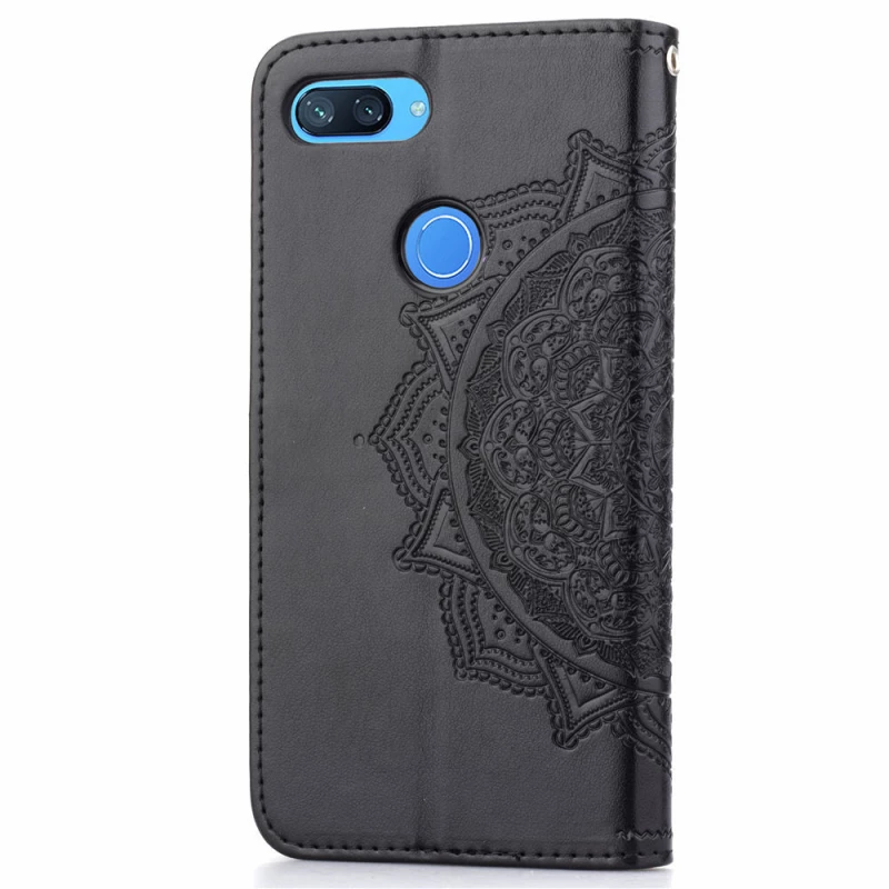 Шкіряний чохол-книжка Art Case з візитницею для Xiaomi Mi 8 Lite / Mi 8 Youth (Mi 8X) – Чорний. Фото 6 з 10