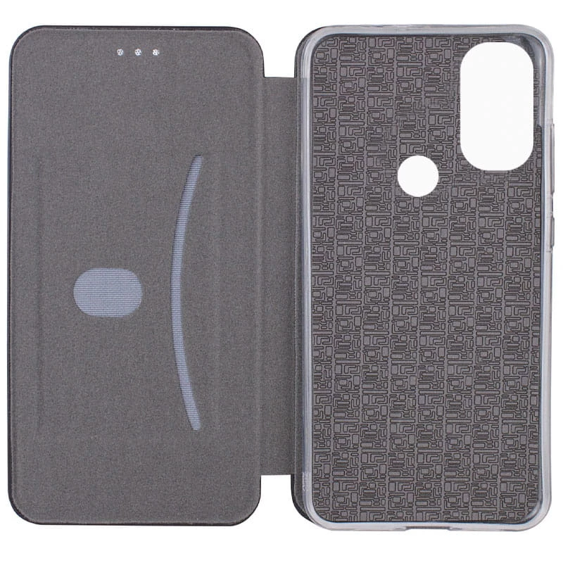 Чохол-книжка класичний на Motorola Moto E40 – Чорний. Фото 4 з 4