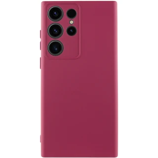 Цветной силиконовый чехол GETMAN с закрытой камерой на Samsung Galaxy S26 Ultra фото 1 из 2