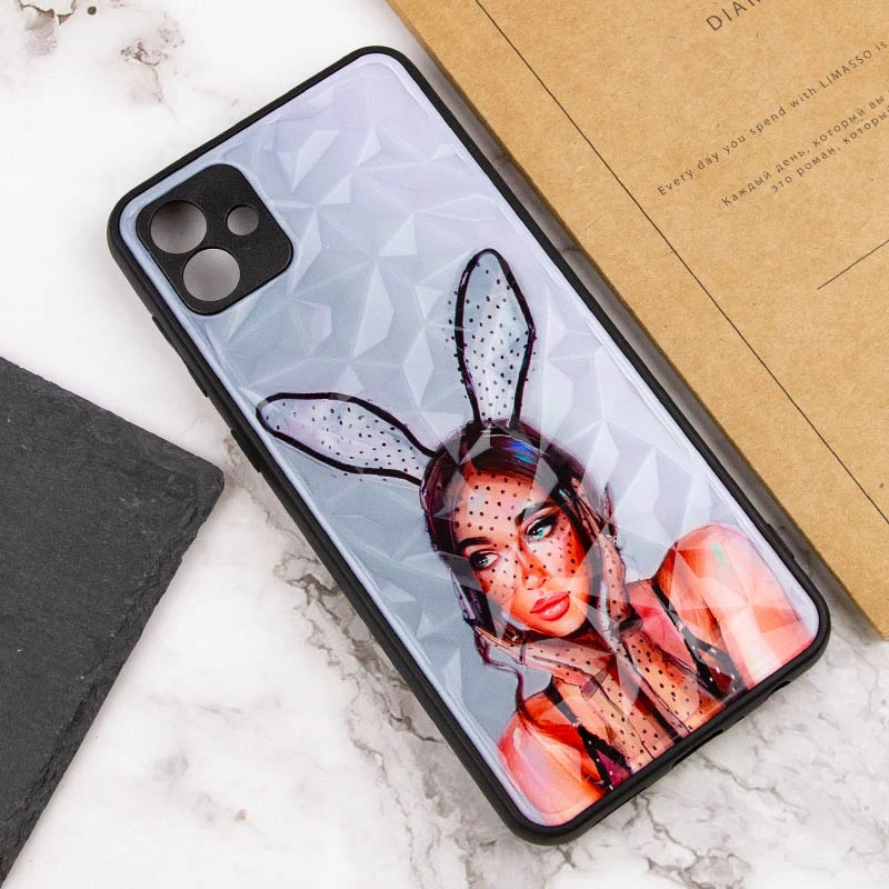 Скляний чохол Prisma Ladies на Samsung Galaxy A04 – Rabbit. Фото 4 з 5