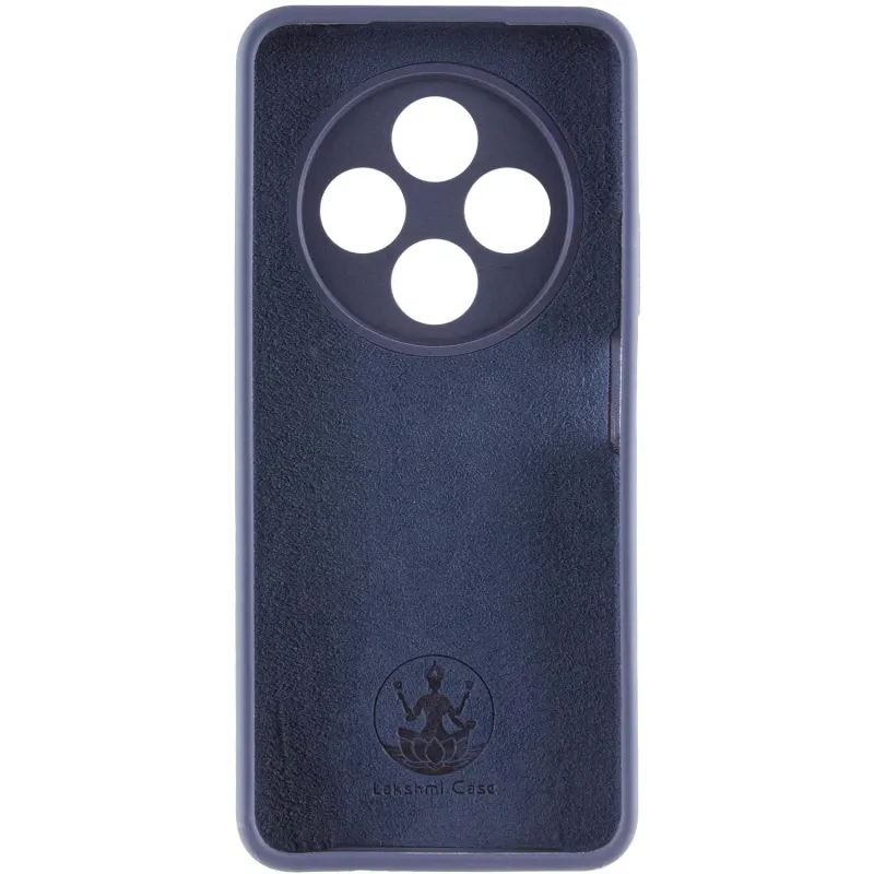 Чехол Silicone Case Lakshmi Premium з закритою камерою на Xiaomi Poco M7 – Темно-синий / Midnight blue. Фото 6 из 6
