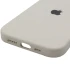 Чехол Silicone Case с закрытым низом для Apple iPhone 16 Plus – Бежевый / Antigue White. Фото 8 из 8