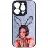 Стеклянный чехол Prisma Ladies на Apple iPhone 14 Pro Max (6.7") – Rabbit. Фото 2 из 6